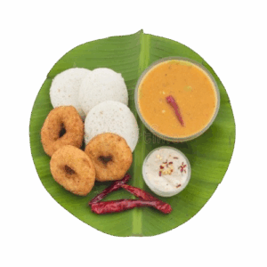 3Pc Idly & 1Pc Vada
